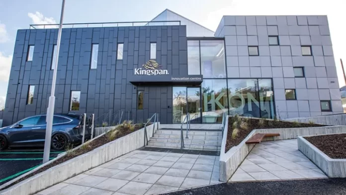 International building materials company Kingspan, located in Ireland, raises €20 million in finance. Covolve aims to generate €100 million in earnings by 2028.