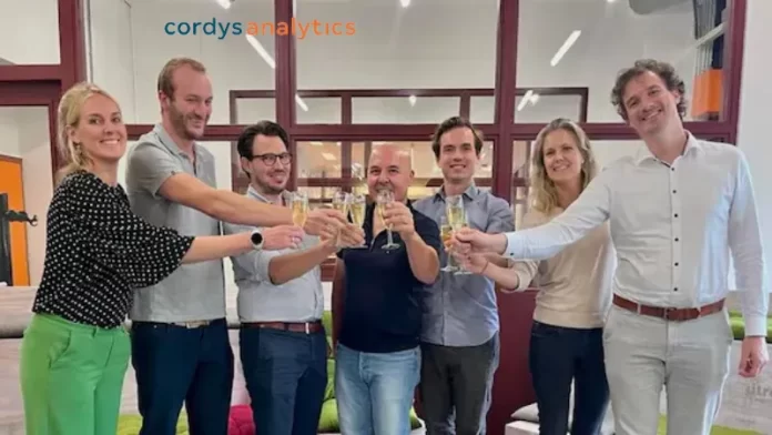 Utrecht-based Cordys Analytics Raises €900k in Seed Funding. This round lead by LUMO Labs, ROM Utrecht Region and Utrecht Health. The startup is a Dutch healthtech spin-out from the University Medical Center Utrecht (UMCU) and incubated at UtrechtInc.