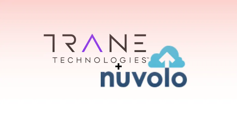 Ireland-based global climate innovator Trane Technologies acquire Nuvolo. Nuvolo is a global pioneer in contemporary, cloud-based connected workplace and business asset management technologies and solutions. 