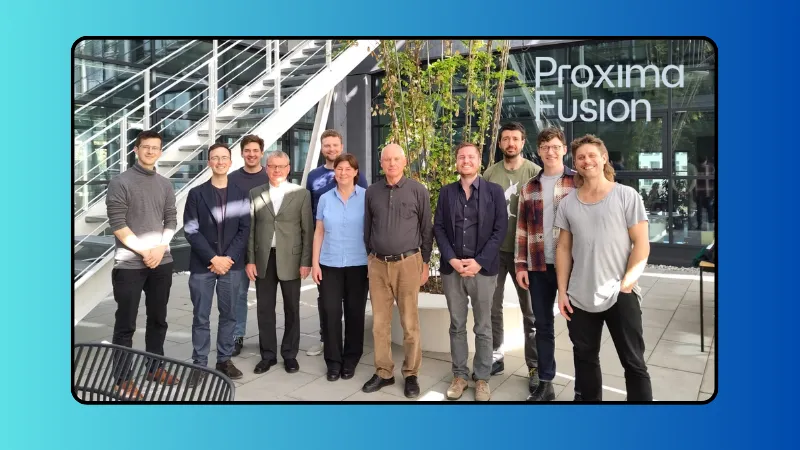 Munich-based deeptech startup Proxima Fusion has extended its pre-seed round to €7.5 million. bring to the table a plethora of unicorn founders, family offices, and business titans.