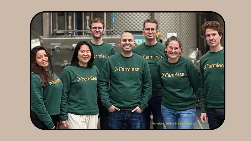 Amsterdam-based Farmless raises €4.8M in seed funding. Prior to this round, the firm came out of stealth in May 2023, having raised €1.2M in a pre-seed round walked by investors including Possible Ventures, Revent, and Nucleus Capital.