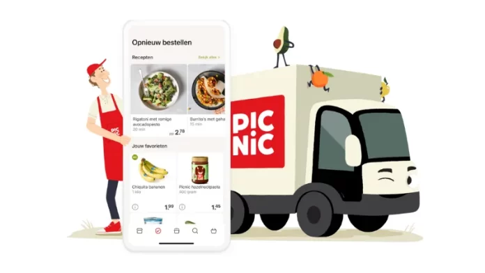 Dutch online grocery store Picnic secures €355 million from investors in order to expand into Germany and France.