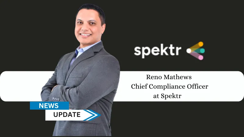 spektr, an innovative European startup committed to simplifying ongoing due diligence processes through automated compliance solutions, proudly announces the appointment of Reno Mathews as its Chief Compliance Officer.