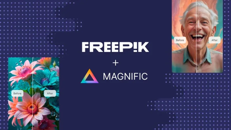 Freepik acquired Magnific, the most advanced AI image upscaler, enhancer and transformer tool in the market. The strategic acquisition is Freepik’s biggest to date – it acquired EyeEm (Germany) last year, and Videvo (UK), Original Mockups (Colombia), and Iconfinder (Denmark) in 2022. With Magnific , it brings together dedicated AI pioneers, bolstering Freepik’s AI ambitions and reinforcing the company’s global expansion.