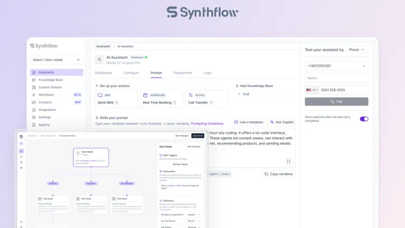 Berlin-based AI Voice Tech Startup Synthflow AI secures $7.4million in seed funding, led by Singular, with participation from existing investor Atlantic Labs and respected investors in the AI space, including the founders of Krisp AI.