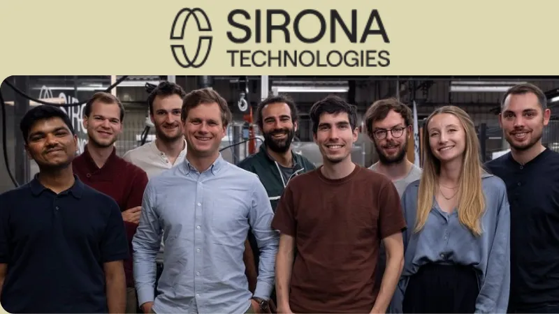Sirona Technologies, co-founded by a former Tesla engineer, secures €6 million in seed funding to tackle the ambitious goal of removing CO2 from the air at massive scale. The round was co-led by LocalGlobe and XAnge.