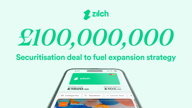 Zilch, the world’s first ad-subsidised payments network (ASPN), secures £100 million in debt funding arranged by Deutsche Bank (DB).