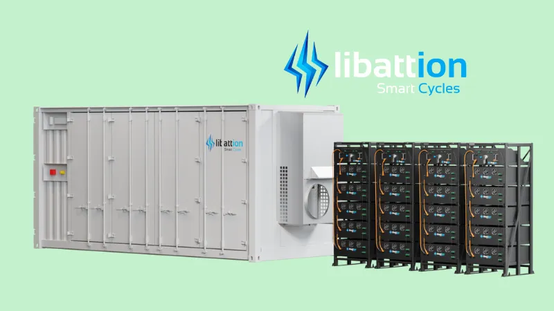 Libattion, a Swiss company offering stationary energy storage solutions from upcycled electric vehicle batteries, raises €14 million in funding. Libattion wants to give the battery industry more affordable and environmentally friendly battery technology so that industries can import less essential materials and become less carbon-intensive.