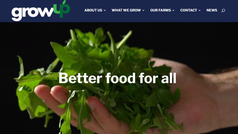 GrowUp Farms - Leading Agritech Startups in UK