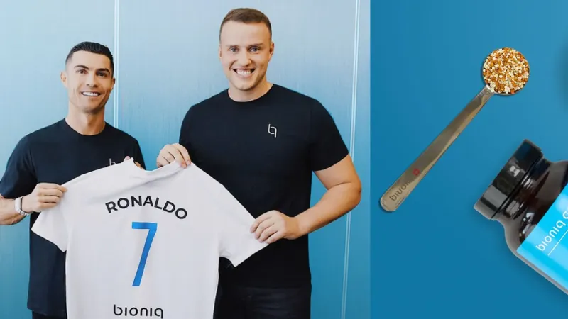 Bioniq funding news - London-based Bioniq Secures investment from Cristiano Ronaldo