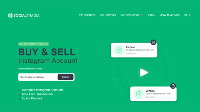 SocialTradia.com: High-Quality for Serious Sellers