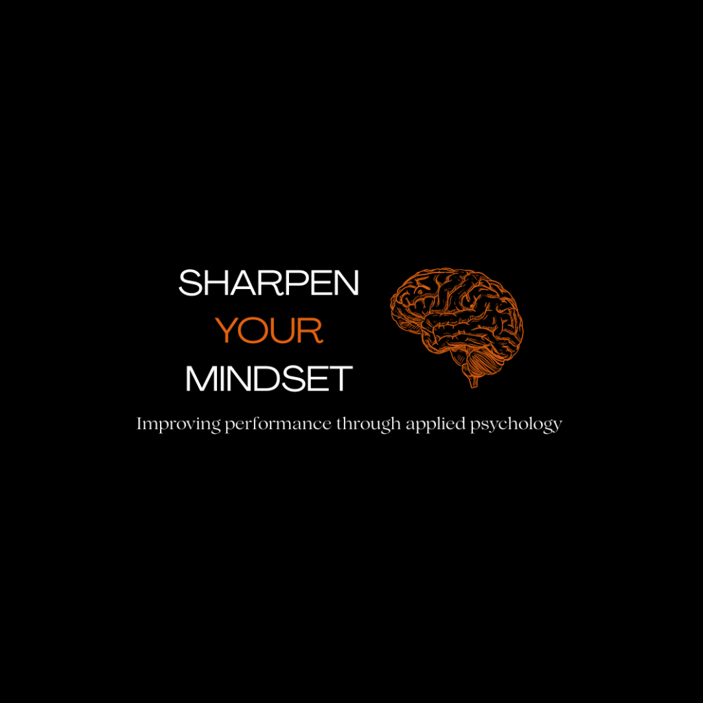Sharpen Your Mindset