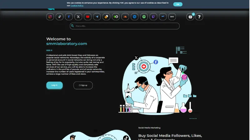 SMM Laboratory - High-Volume Panel for Bulk Resellers