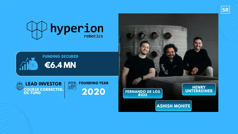 AI Construction Startup Hyperion Robotics Raises €6.4 Mn for Growth
