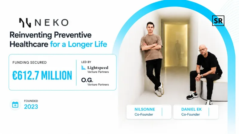 Daniel Ek Co-Founded Neko Health Raises $700 Million in Major Funding Round