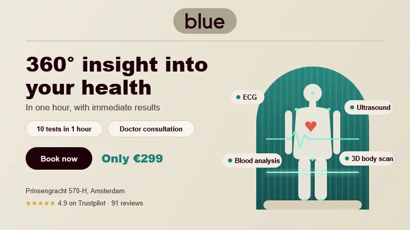 See your whole health in one hour.