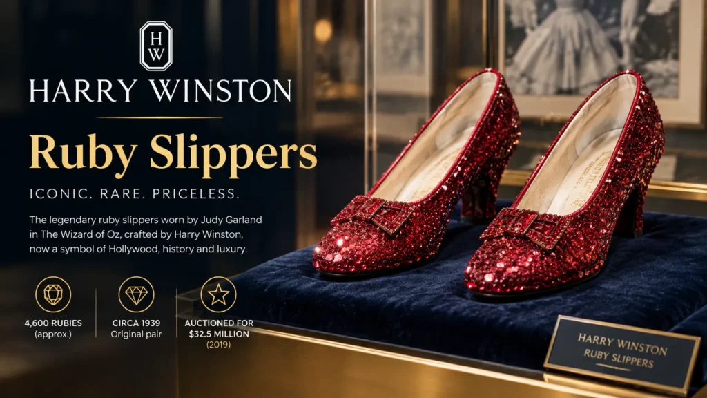  Harry Winston Ruby Slippers
