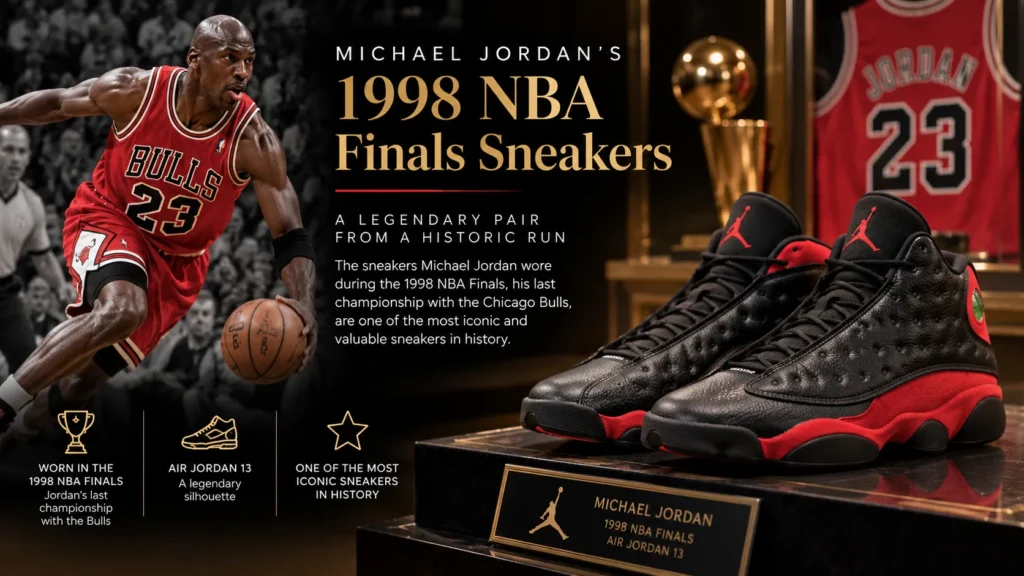 Michael Jordan’s 1998 NBA Finals Sneakers