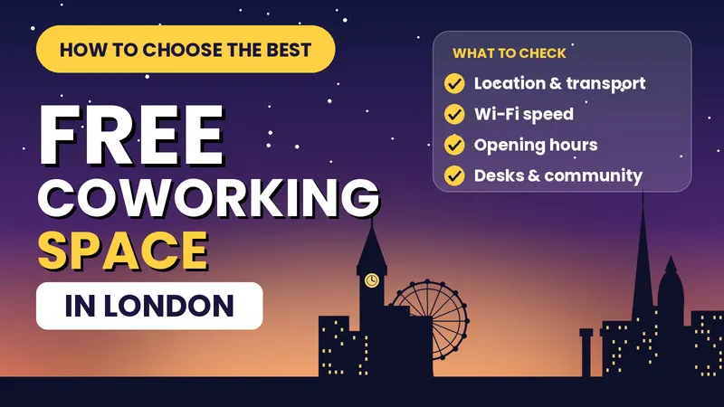 How to Choose the Best Free Coworking Space in London