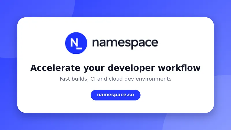 Accelerate your developer workflow