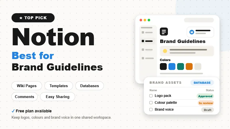 Best for Brand Guidelines