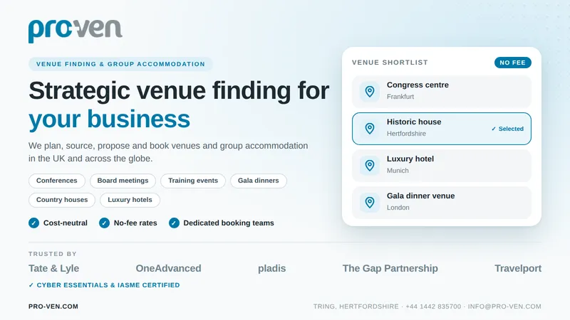 pro-ven has spent 20 years building strong relationships with businesses across the UK.