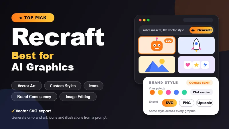 Recraft helps users create AI-generated graphics