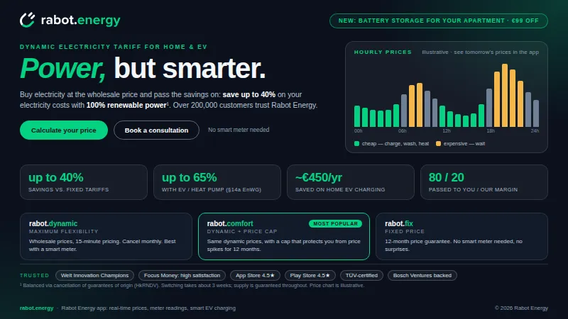 Robot energy