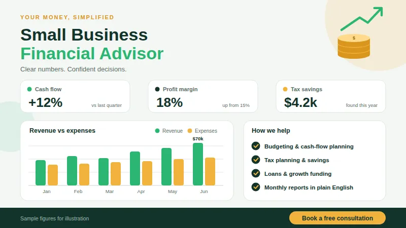 Small Business Financial Advisor How to Choose the Right Expert for Your Business