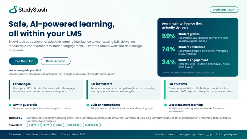 Adaptive learning platform that uses AI
