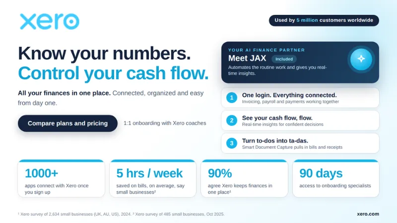 Xero: Best for Growing Businesses